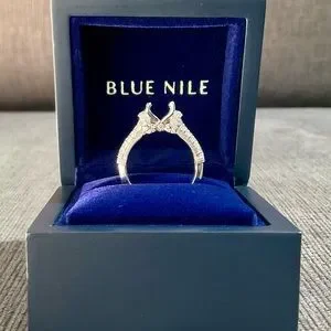 Jewelry Carat Tw Platinum Engagement Ring Setting Only Poshmark